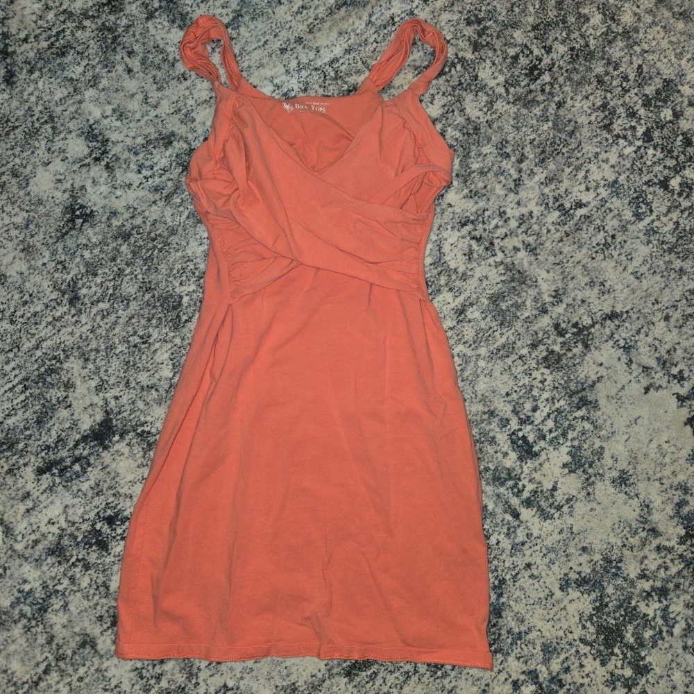 Victoria's Secret Pink Midi Dress with Elegant Design